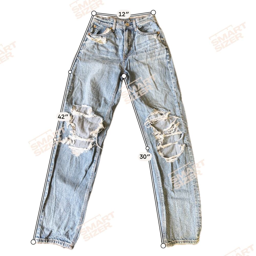 American eagle strigid denim jeans size 00